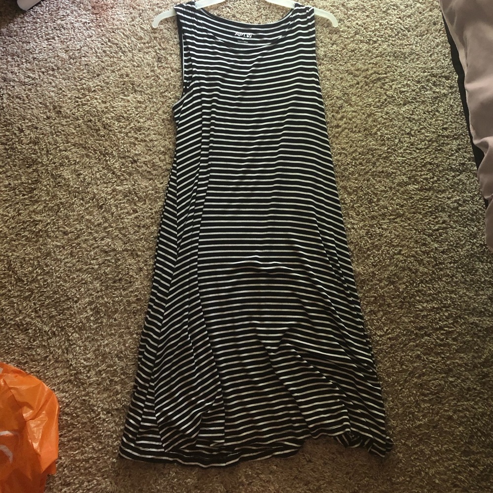Striped T-Shirt Dress